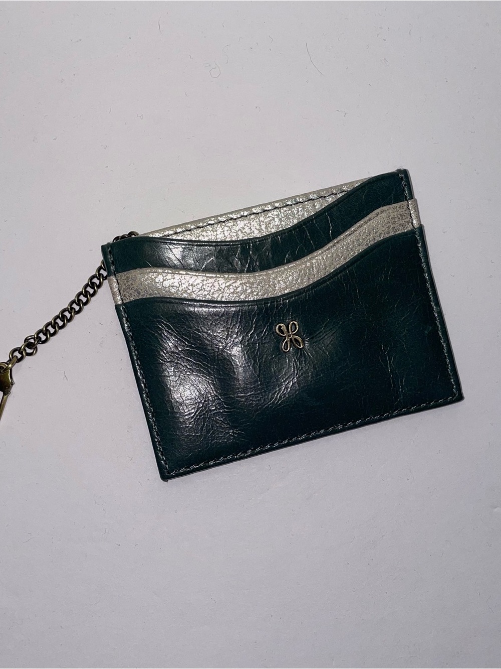 Hobo Max Card Case Holder Sage Leaf
